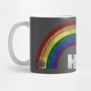 Grunge LGBT+ Pride - He/Him Mug